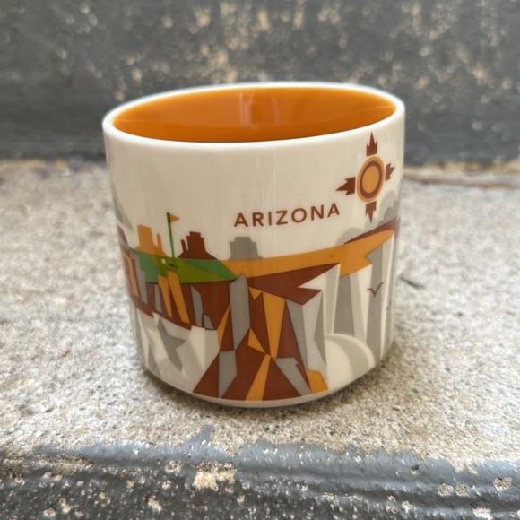 Starbucks You Are Here Arizona 14oz Travel Mug YAH 2014 - Picture 2 of 5